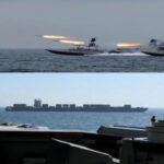 Iran targets warmongering US ships