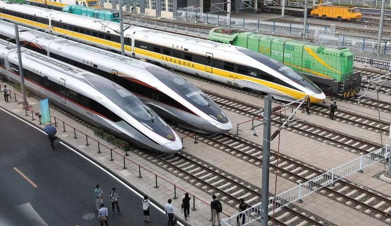 China high-speed rail network