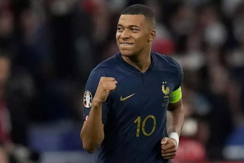 France captain, Kylian Mbappé