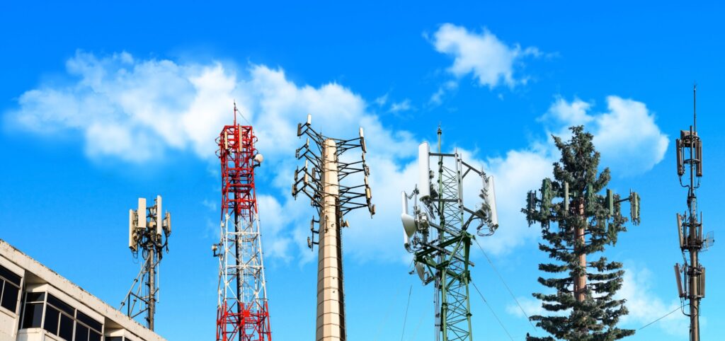 Telecoms towers