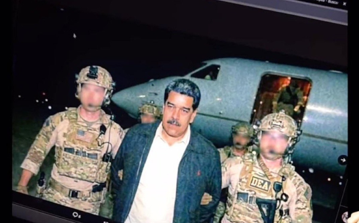 US military arrest Venezuelan President Nicolas Maduro