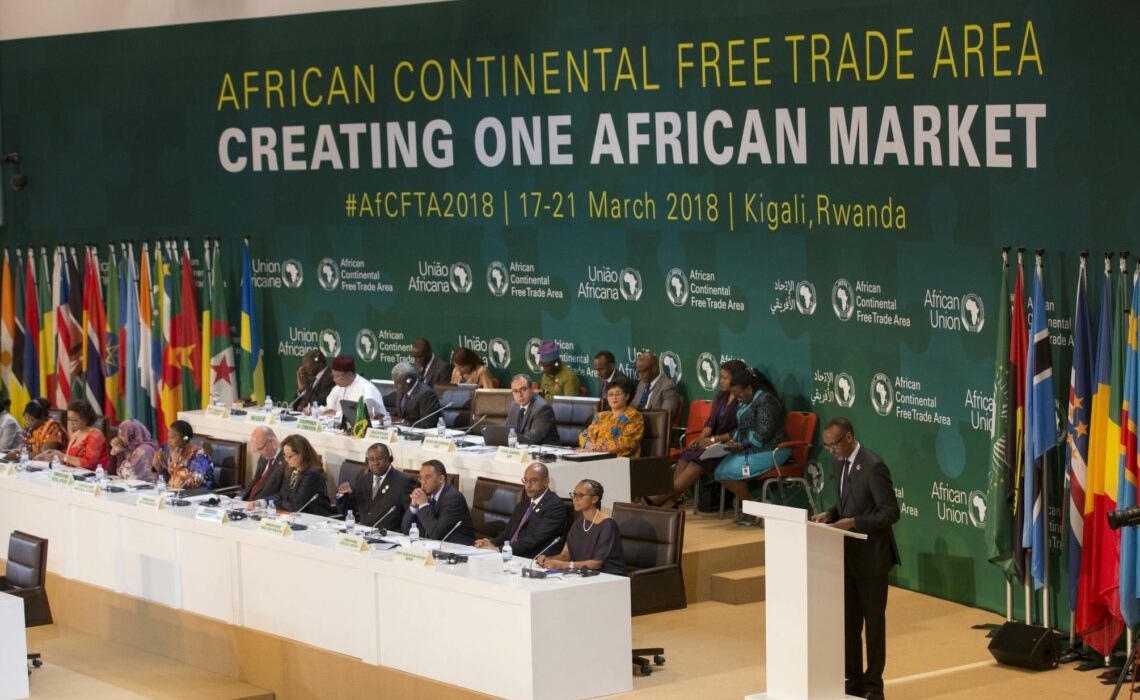 Africa Continental Free Trade.