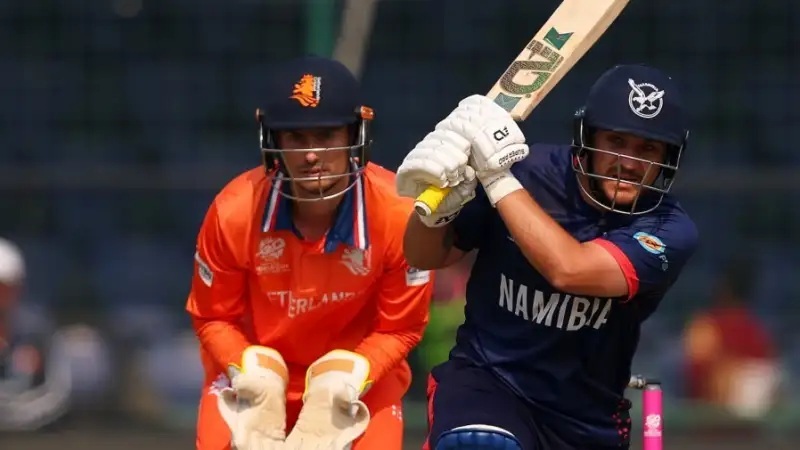 Netherlands beat Namibia at ICC T20 World Cup