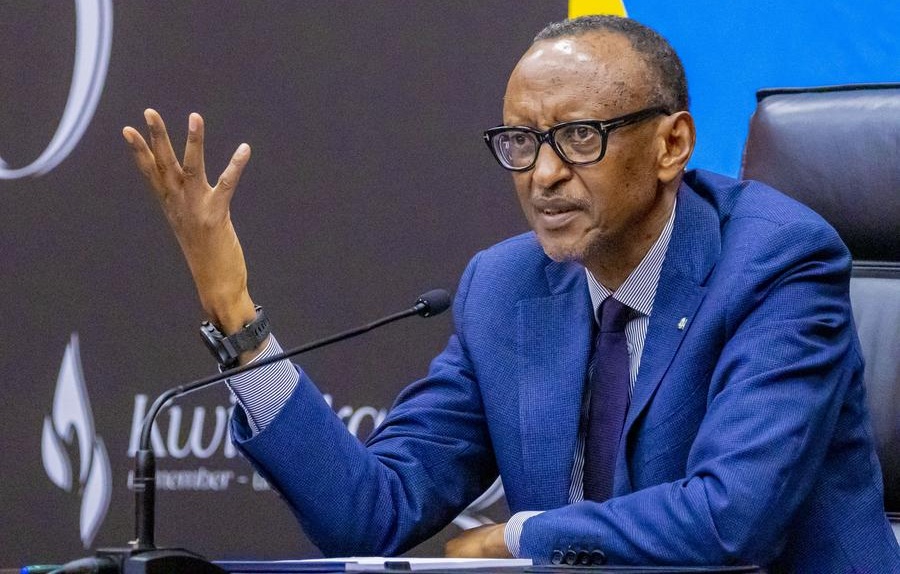 Rwandan President Paul Kagame
