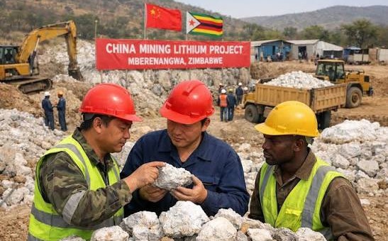 China plunders lithium in Mberengwa, Midlands, Zimbabwe