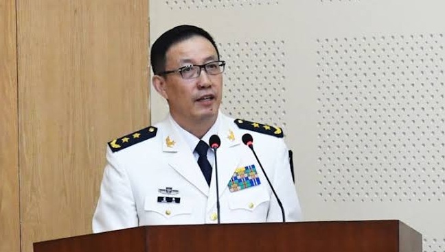 China Minister of Defence Admiral Dong Jun
